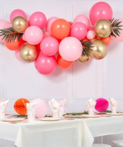 Balloon Cloud – Orange, Pink & Gold