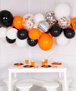 Balloon Cloud – Halloween Orange/Black