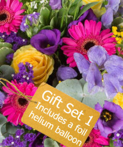 Gift Set 1 – Florist Choice Basket Arrangement